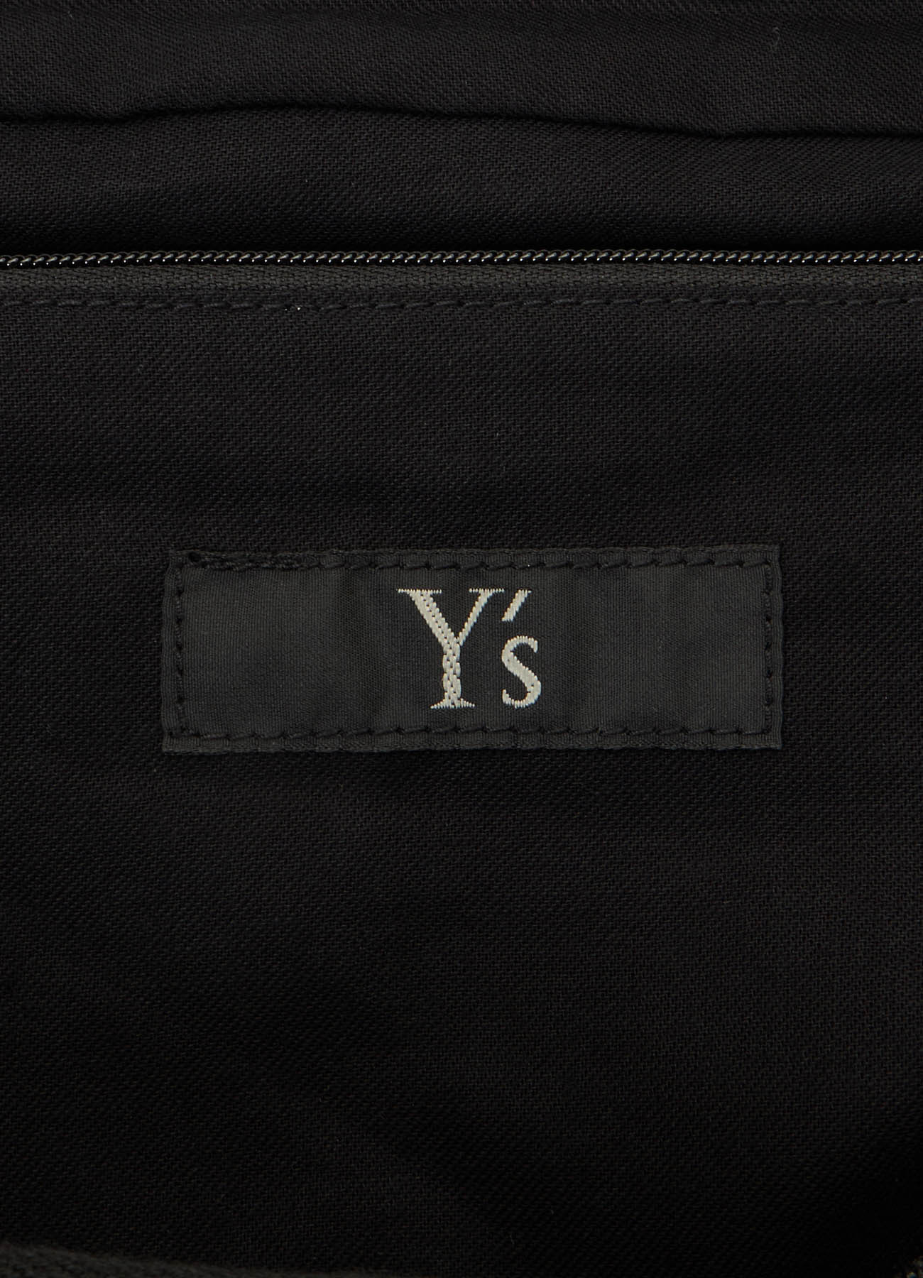 "ONE LIFE" COTTON/LINEN GABARDINE BOX SHOULDER BAG
