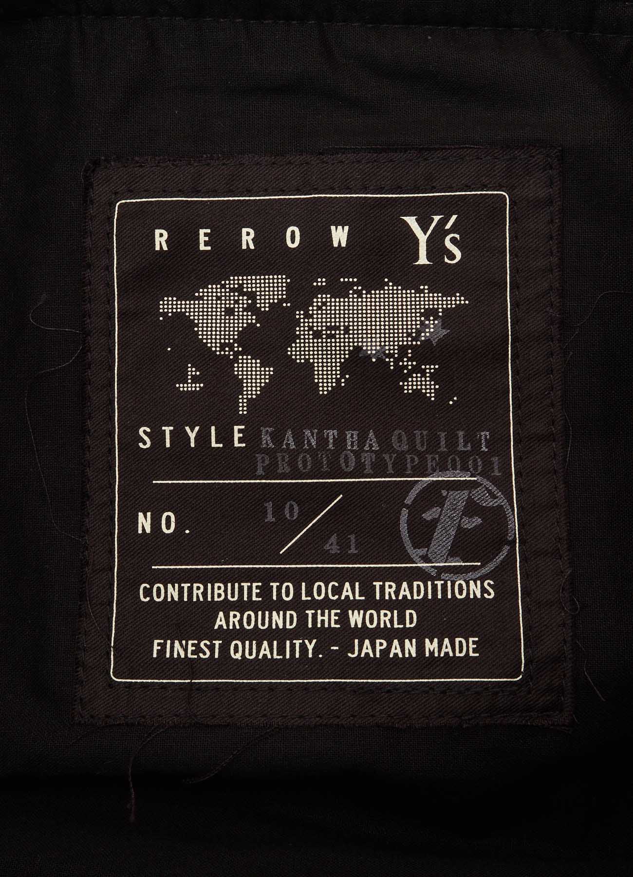 Y's × FAF KHANTA QUILT BAG （L）