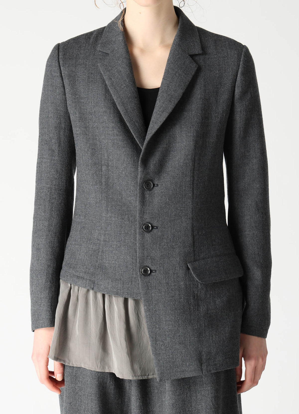 WOOL VIYELLA STRIPES JACKET