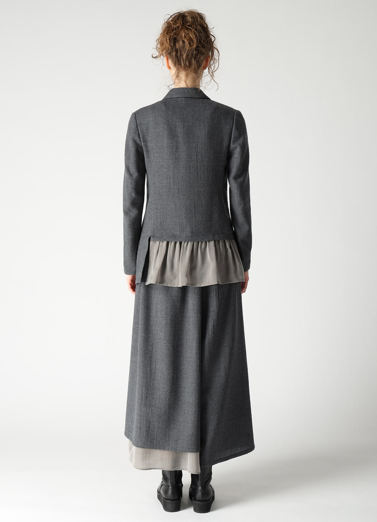 WOOL VIYELLA STRIPES JACKET