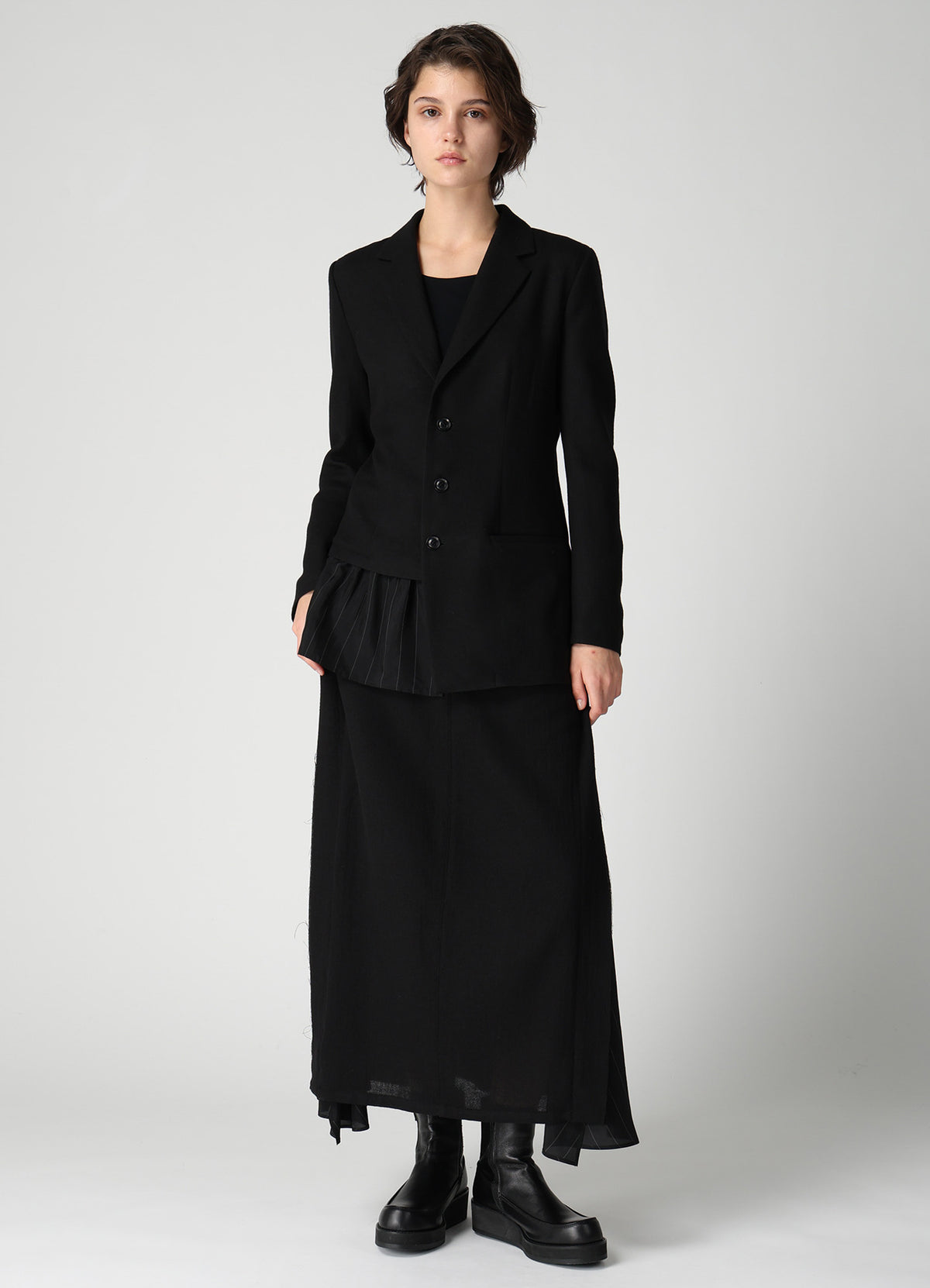 WOOL VIYELLA STRIPES JACKET