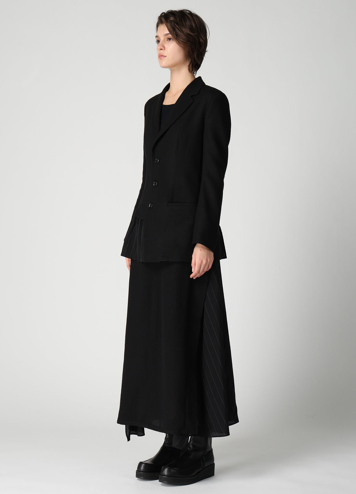 WOOL VIYELLA STRIPES JACKET