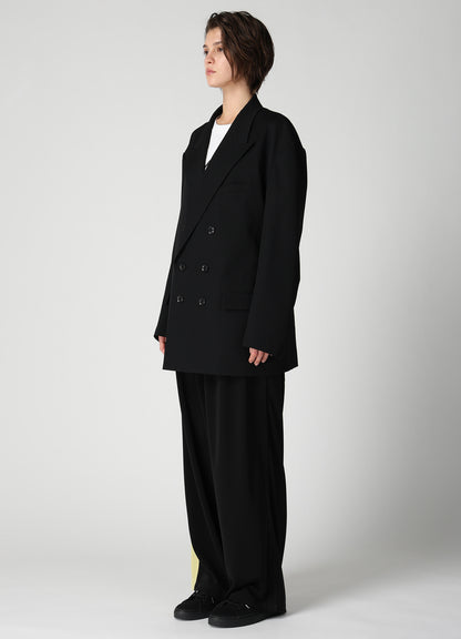 WOOL GABARDINE BIG TAILORED JACKET