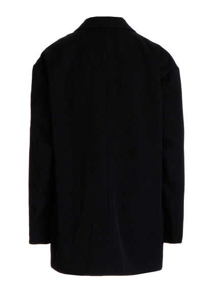 WOOL GABARDINE BIG TAILORED JACKET