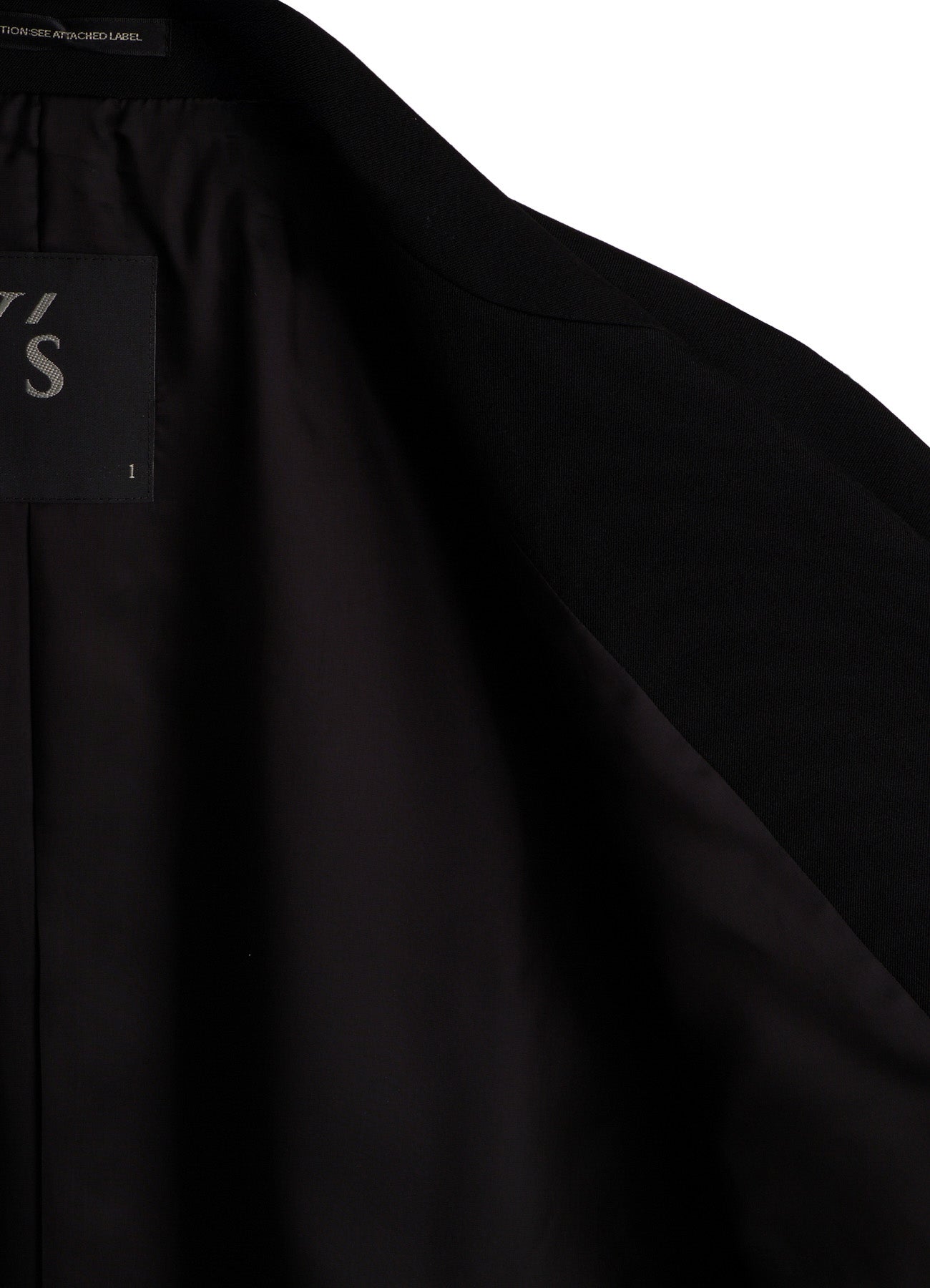 WOOL GABARDINE BIG TAILORED JACKET