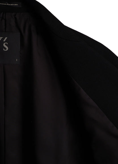 WOOL GABARDINE BIG TAILORED JACKET