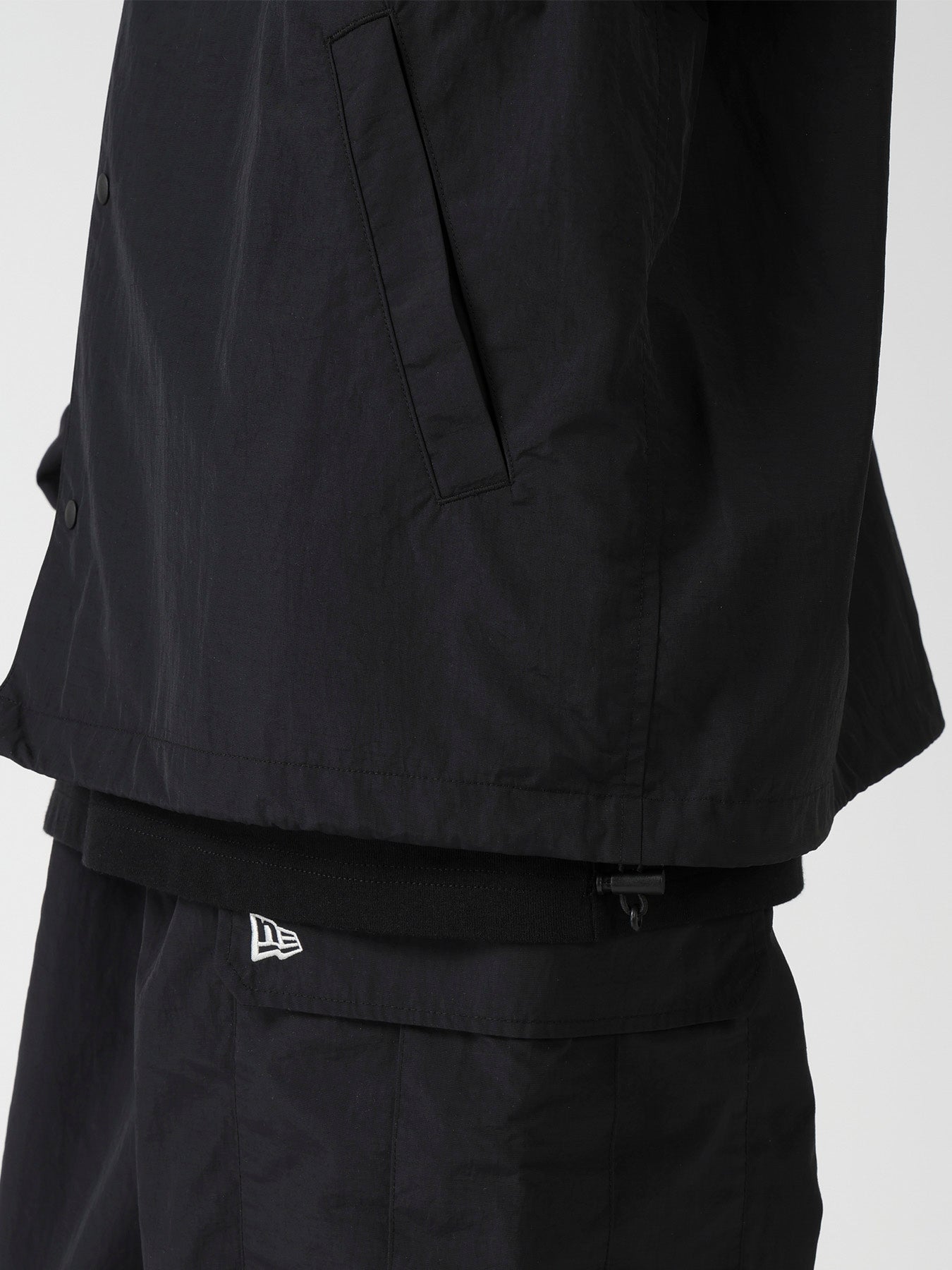 Y's × New Era NYLON COACH JACKET