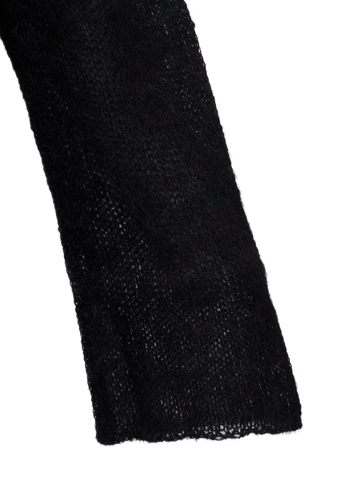 OVERSIZED MOHAIR BLEND KNIT PULLOVER