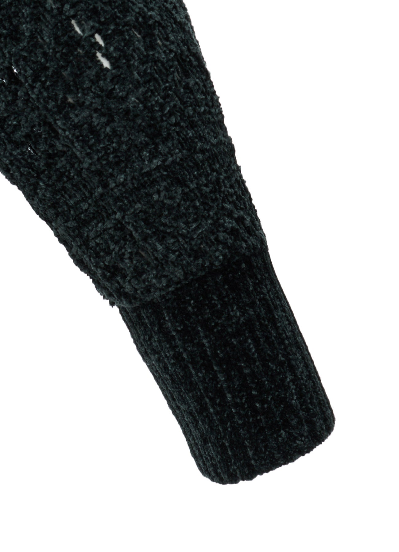 CHENILLE OPENWORK CARDIGAN