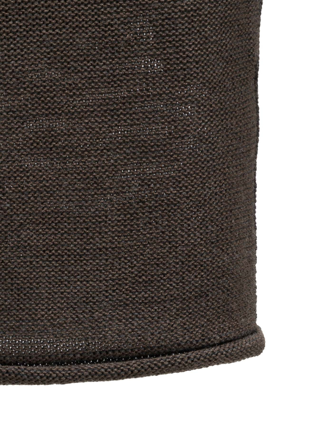 JERSEY PLATING HIGH NECK PULLOVER