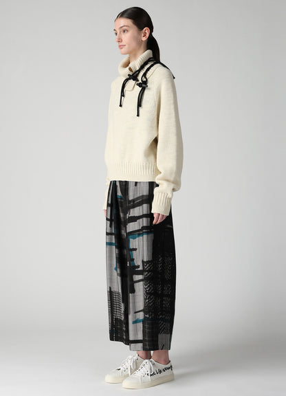 JERSEY TOGGLE BUTTON PULLOVER
