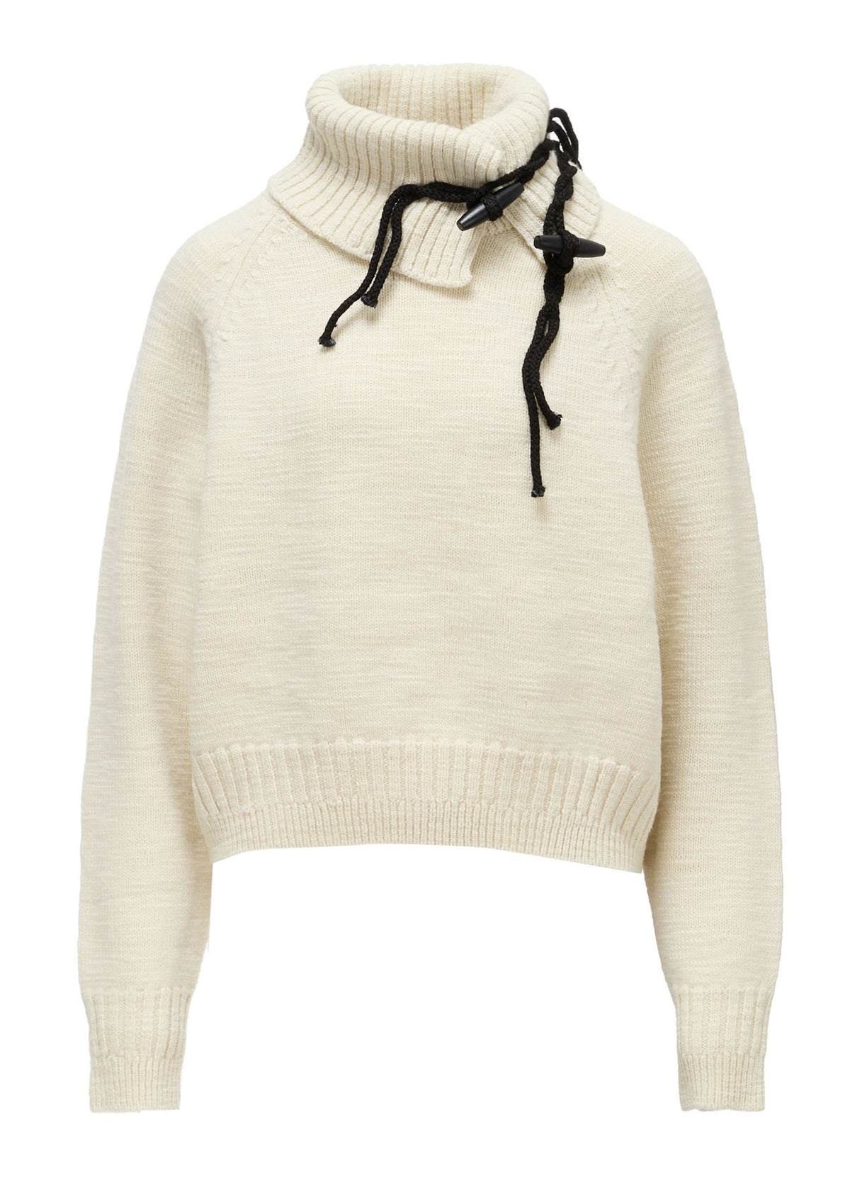 JERSEY TOGGLE BUTTON PULLOVER