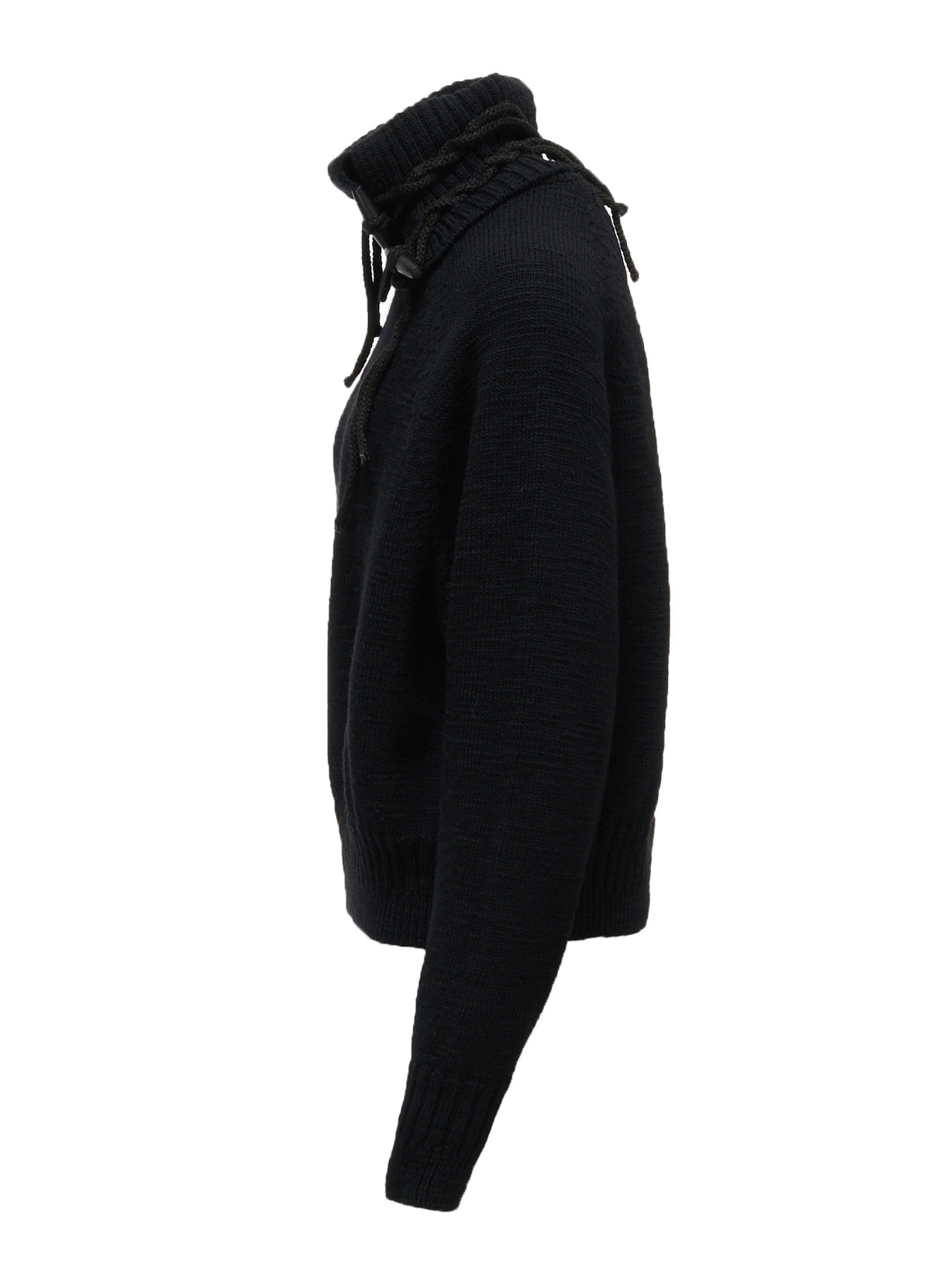 JERSEY TOGGLE BUTTON PULLOVER