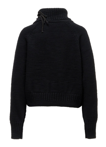 JERSEY TOGGLE BUTTON PULLOVER