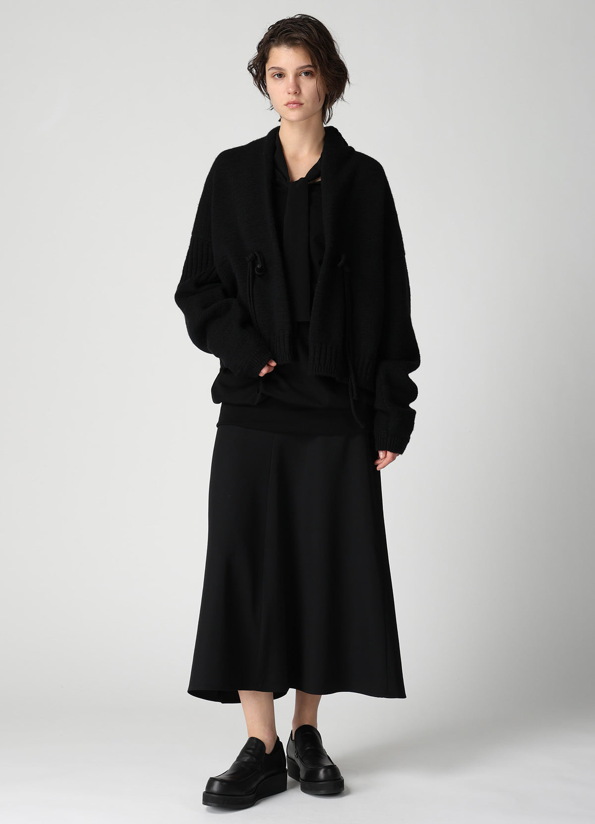 JERSEY TOGGLE BUTTON SHORT GOWN