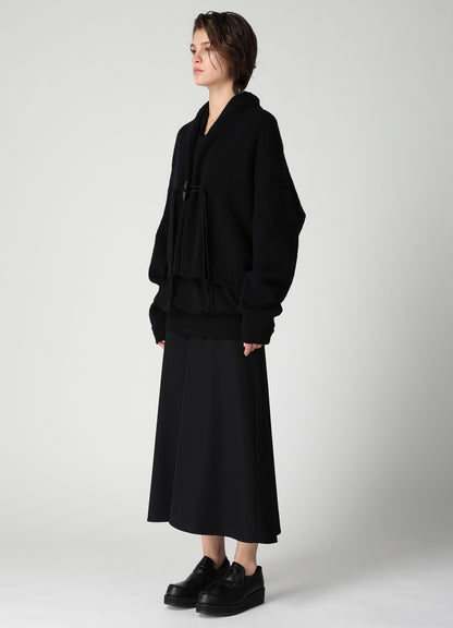 JERSEY TOGGLE BUTTON SHORT GOWN