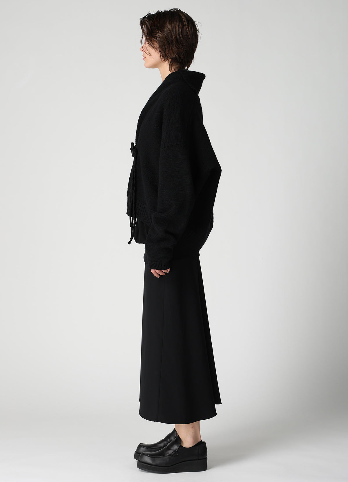 JERSEY TOGGLE BUTTON SHORT GOWN