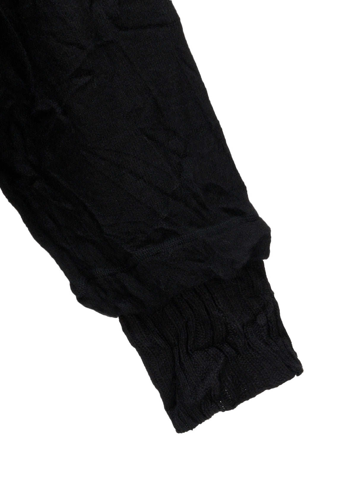 MILLED JERSEY V NECK CARDIGAN