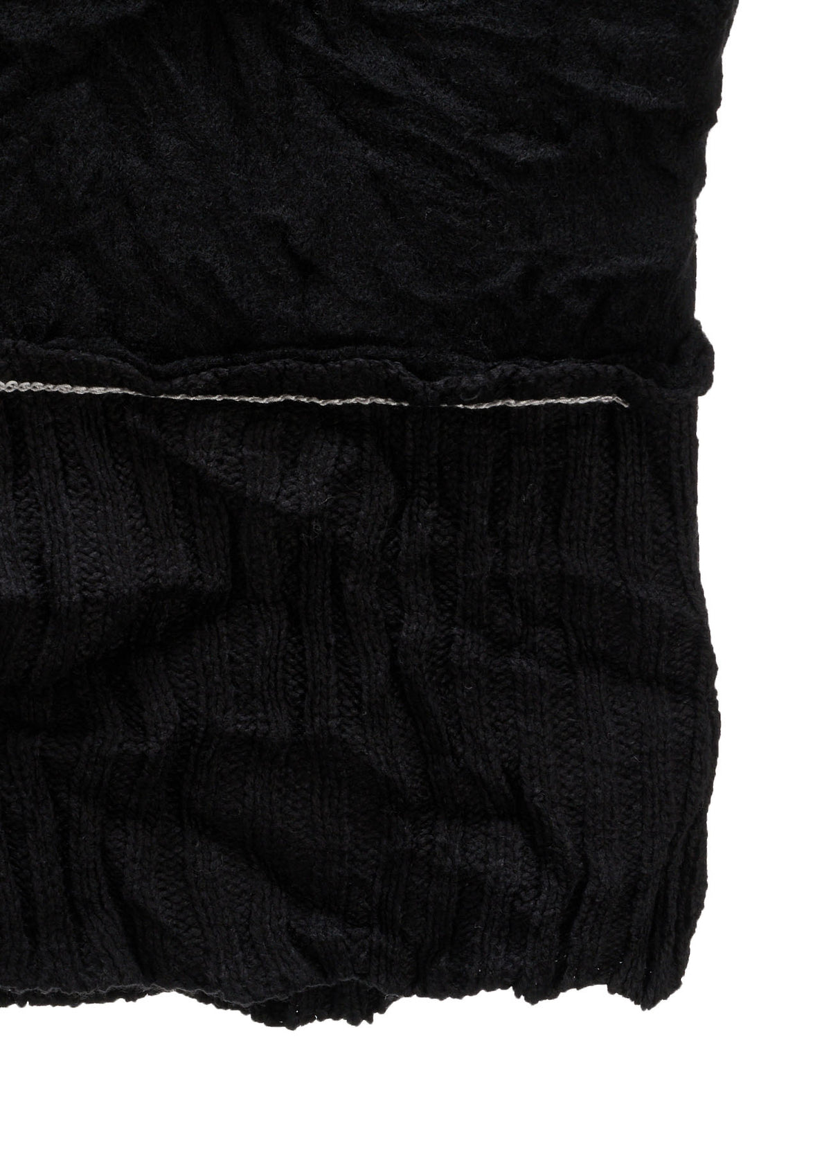 MILLED JERSEY V NECK CARDIGAN