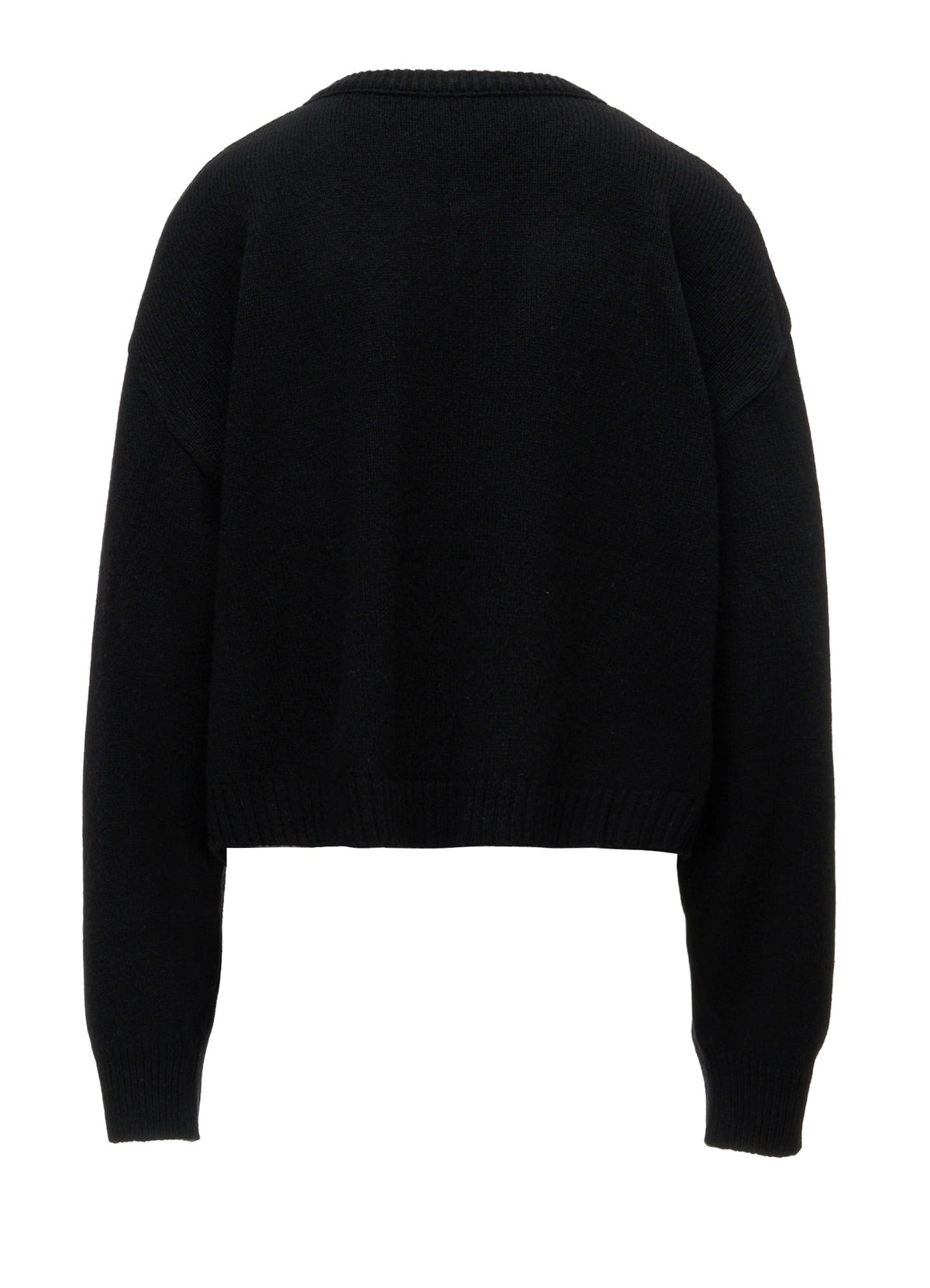 7G JERSEY PATCH APPLIQUE KNIT CARDIGAN
