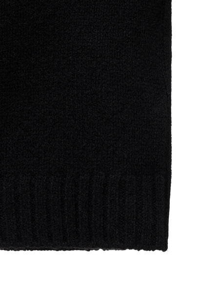 7G JERSEY PATCH APPLIQUE KNIT CARDIGAN