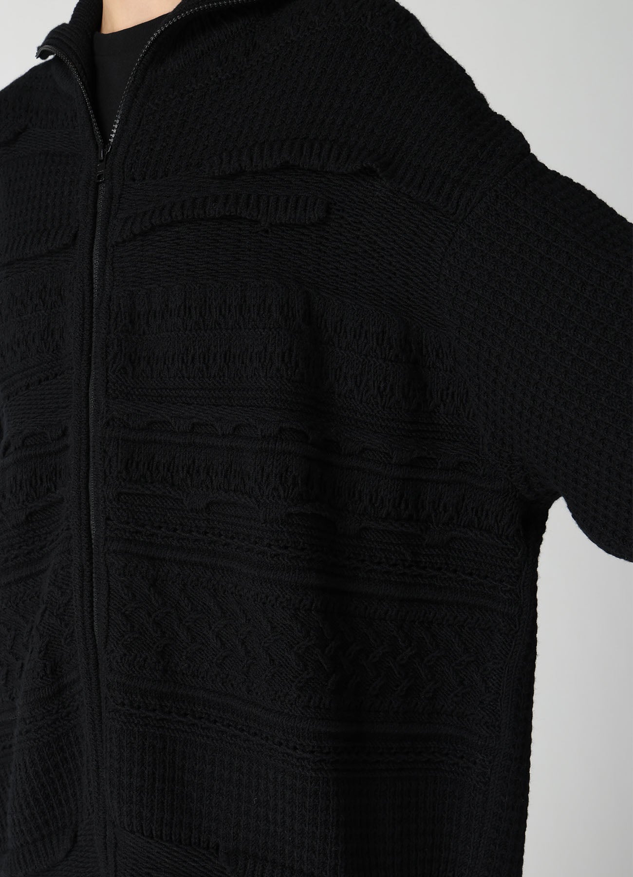 やまりーY. 5G KNIT ZIP-UP PULLOVER – THE SHOP YOHJI YAMAMOTO