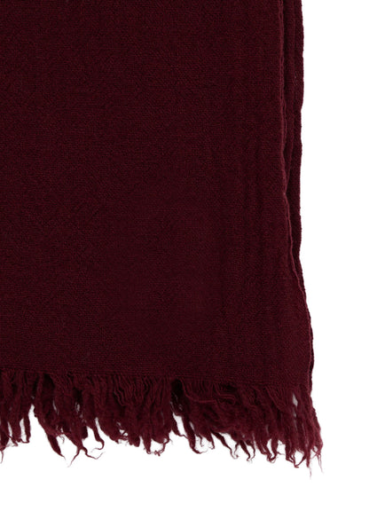 "ONE LIFE" WOOL BIG SCARF