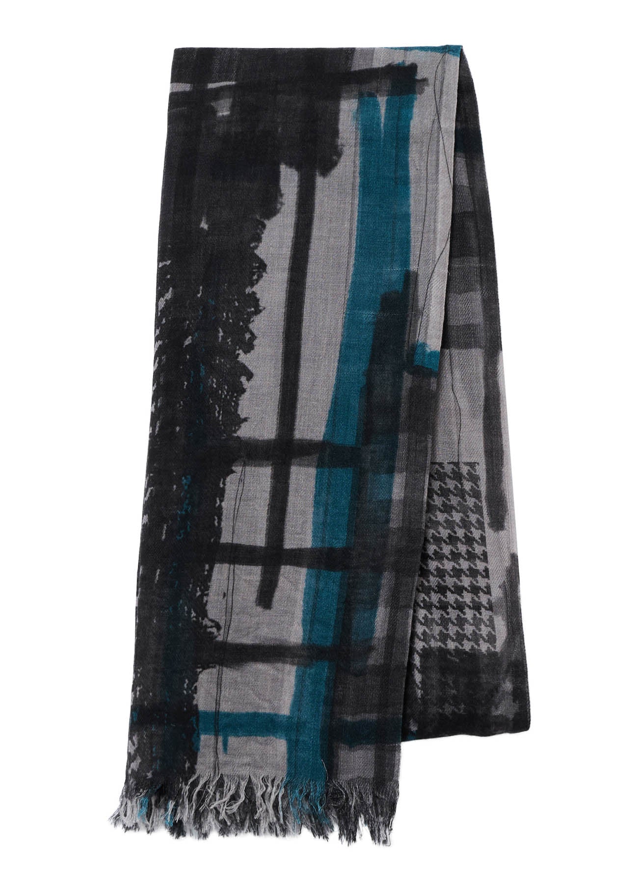 RAYON CASHMERE PRINT SCARF