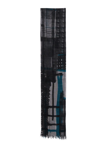 RAYON CASHMERE PRINT SCARF