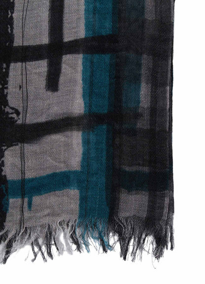 RAYON CASHMERE PRINT SCARF