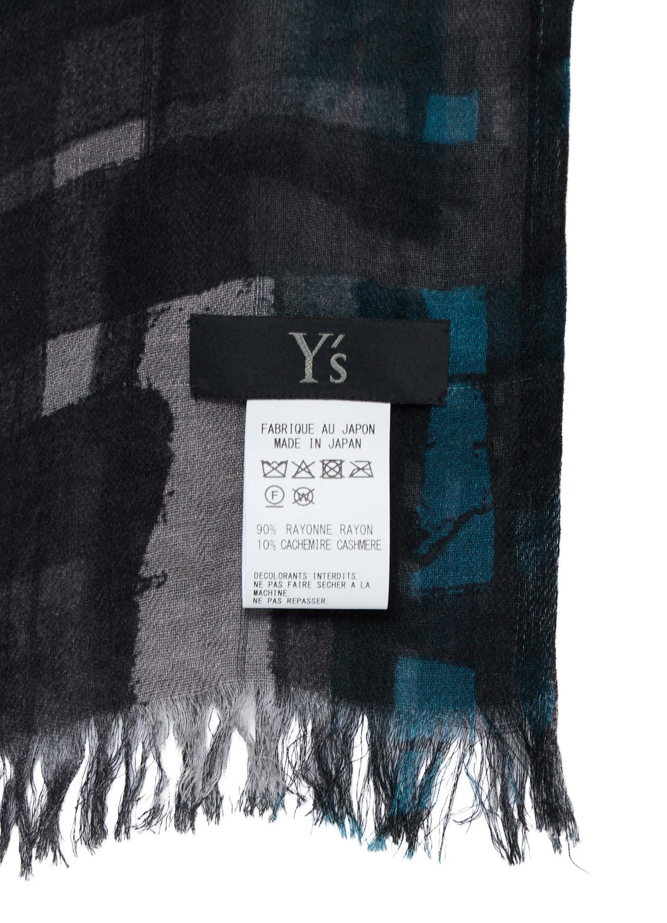 RAYON CASHMERE PRINT SCARF
