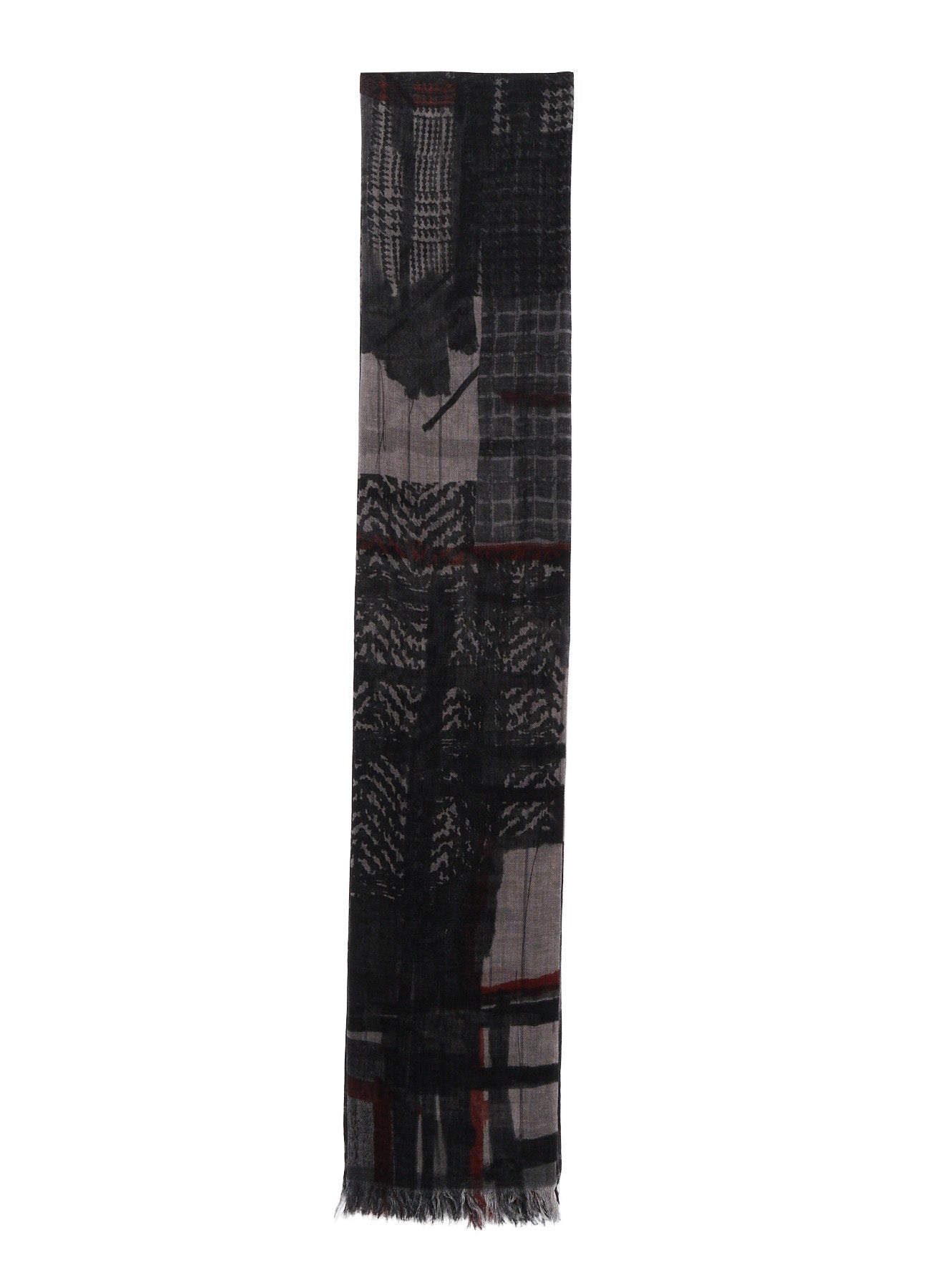 RAYON CASHMERE PRINT SCARF