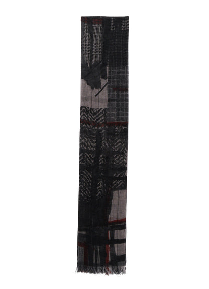 RAYON CASHMERE PRINT SCARF
