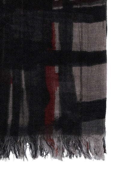 RAYON CASHMERE PRINT SCARF