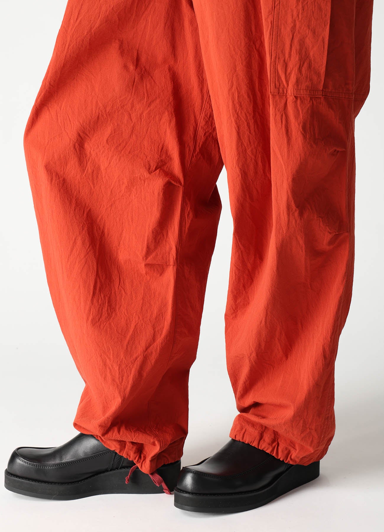 COTTON FLAX MILITARY PANTS