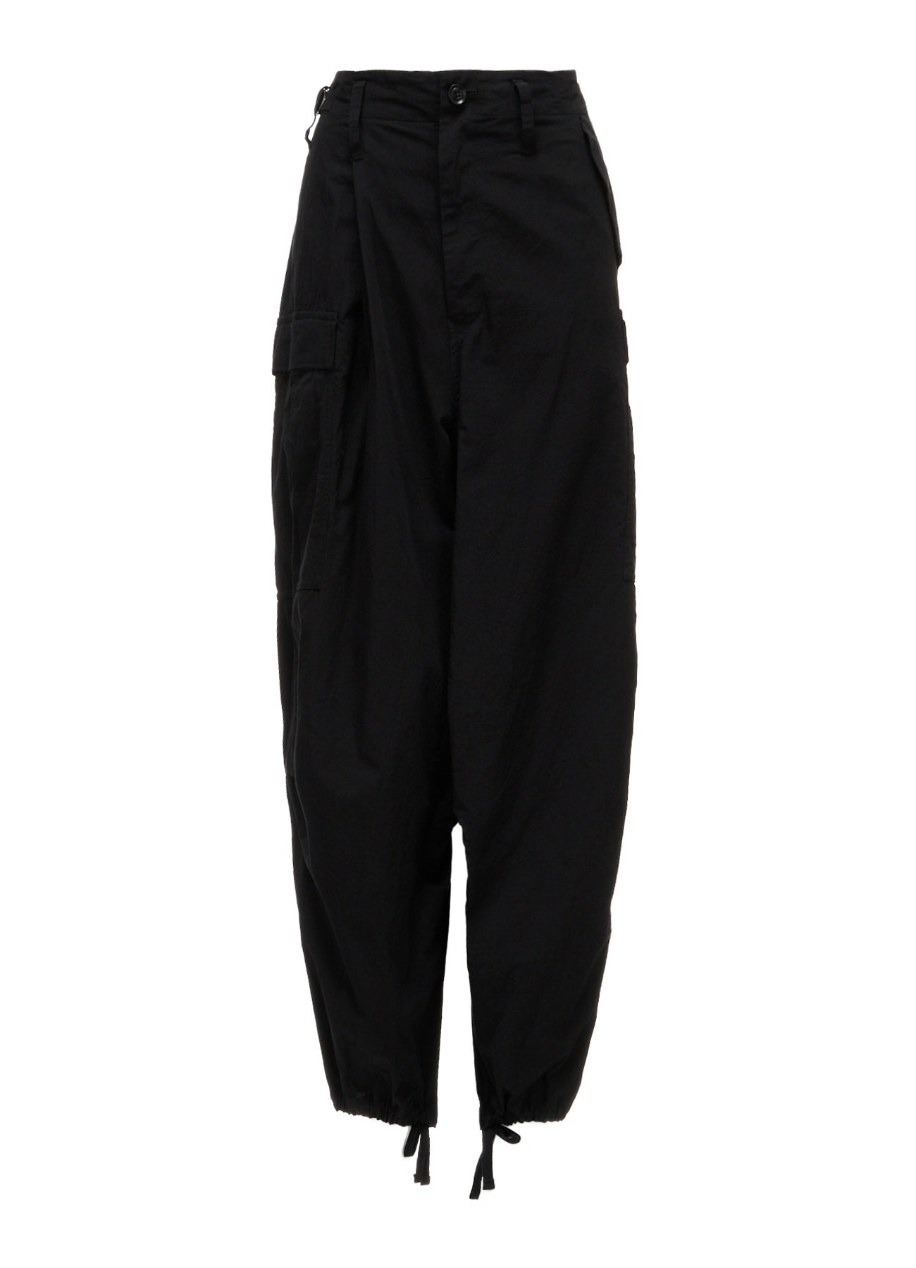 COTTON FLAX MILITARY PANTS