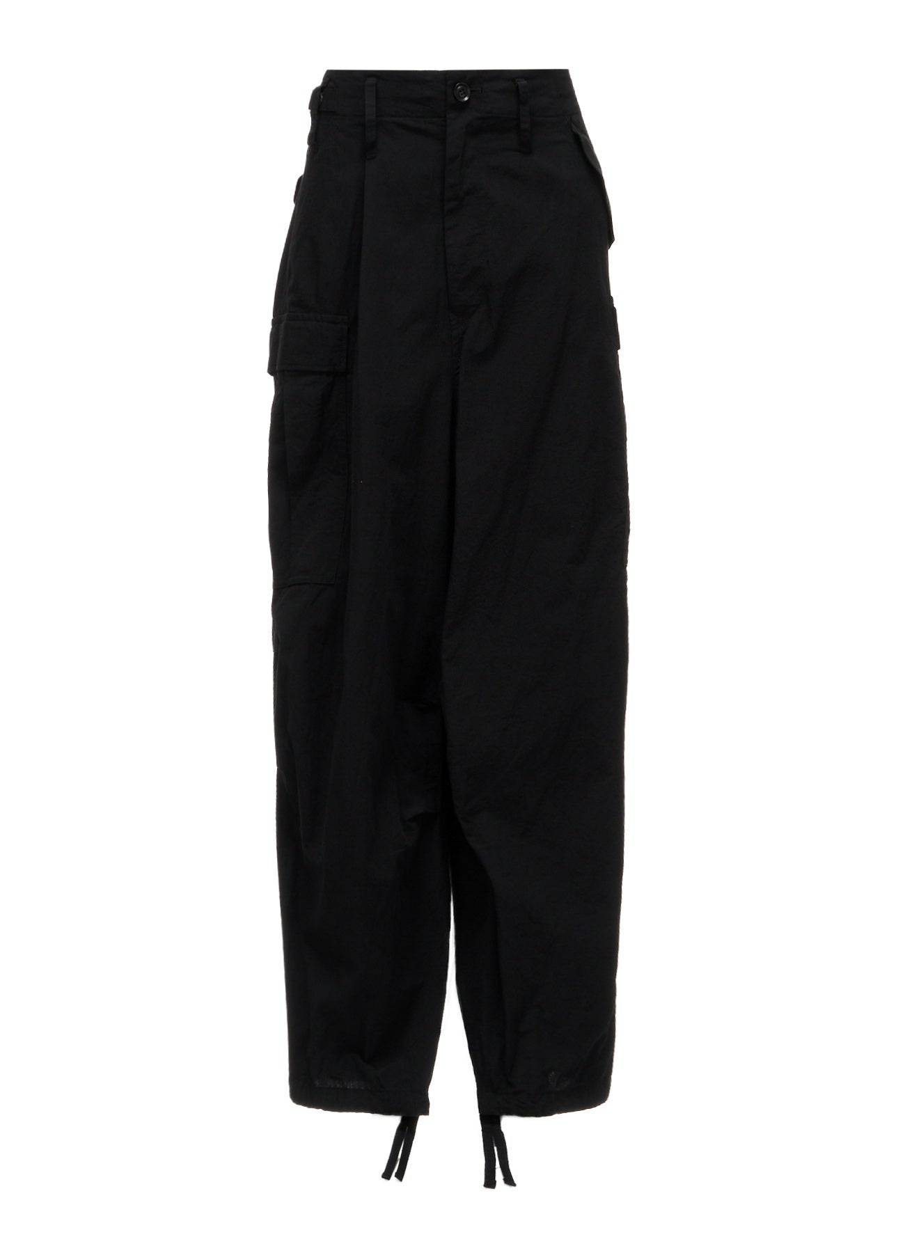 COTTON FLAX MILITARY PANTS