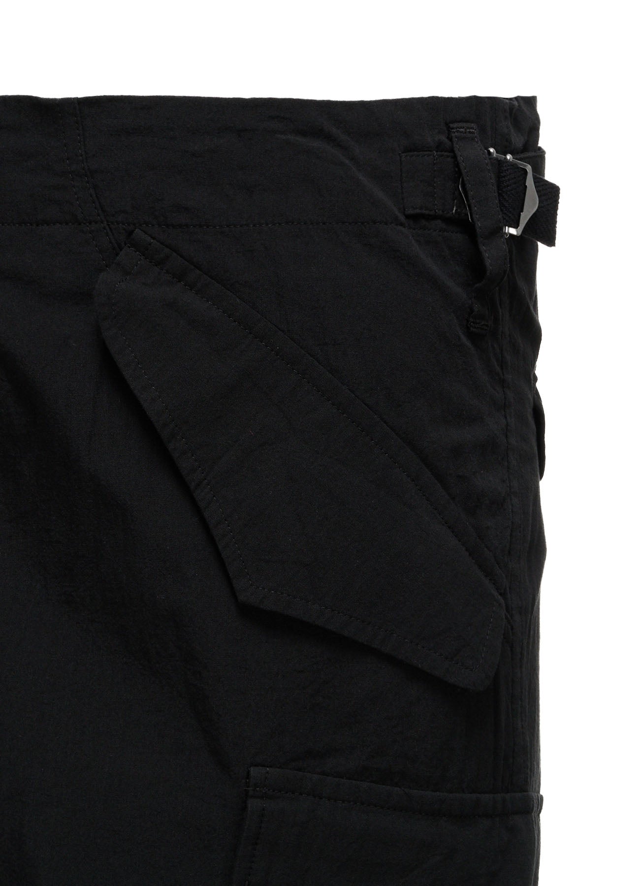 COTTON FLAX MILITARY PANTS