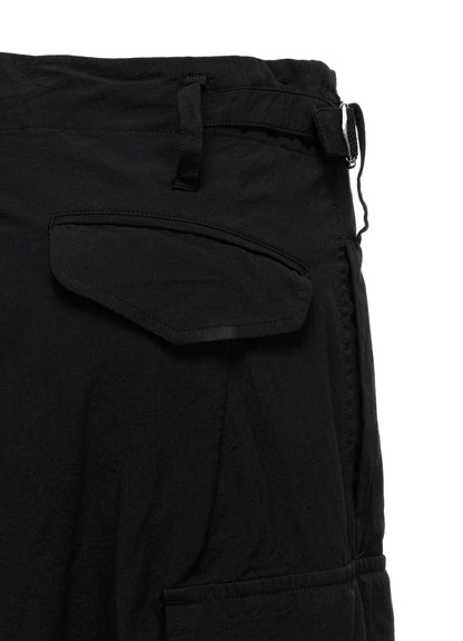 COTTON FLAX MILITARY PANTS