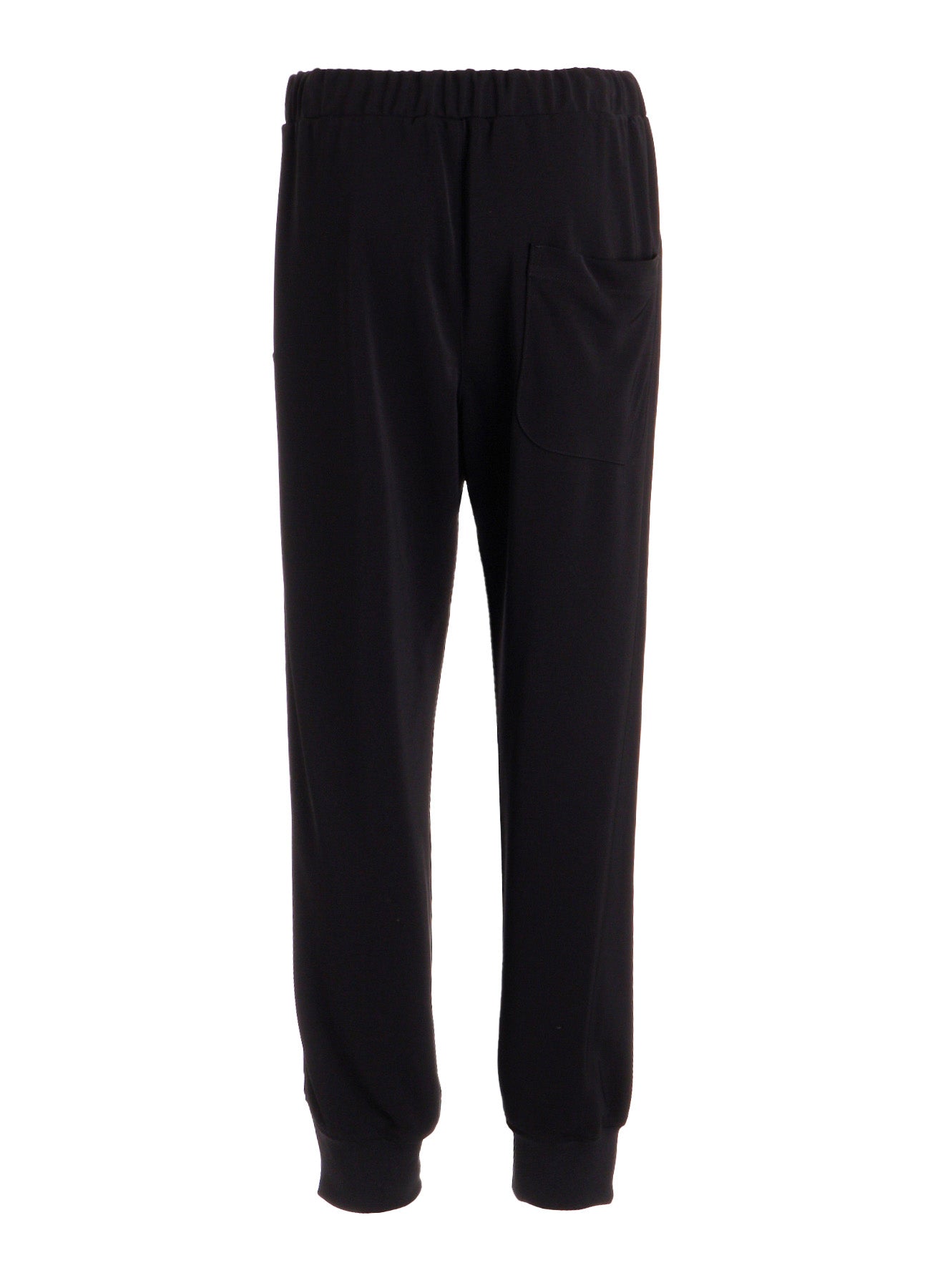TA/PE STRETCH JERSEY HEM RIB PANTS