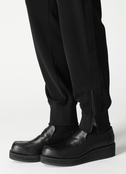TA/PE STRETCH JERSEY HEM RIB PANTS