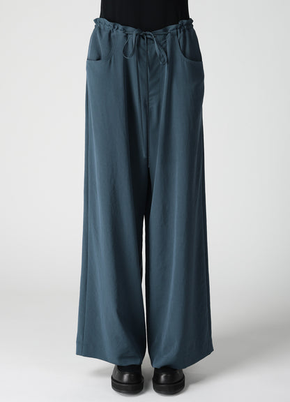 TA/PE CREPE DE CHINE WIDE PANTS