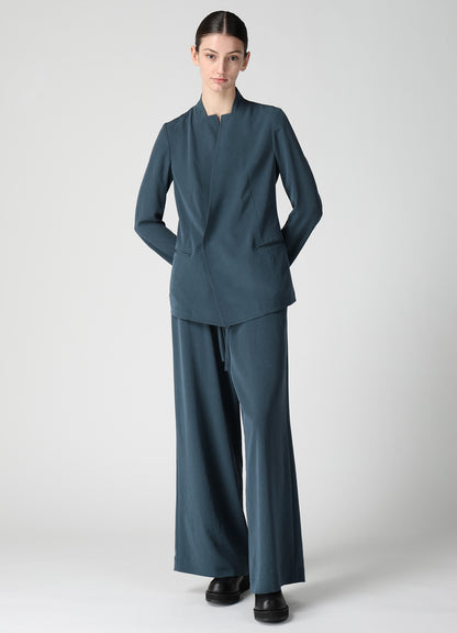 TA/PE CREPE DE CHINE WIDE PANTS