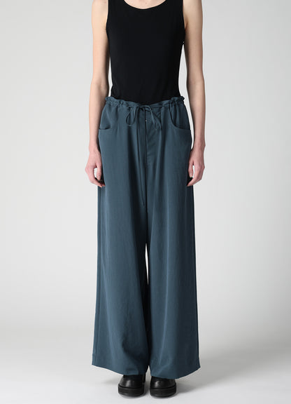 TA/PE CREPE DE CHINE WIDE PANTS