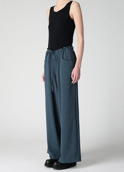 TA/PE CREPE DE CHINE WIDE PANTS