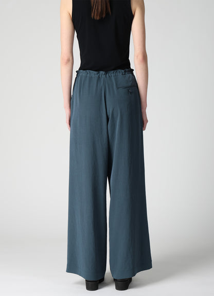 TA/PE CREPE DE CHINE WIDE PANTS