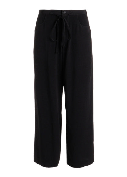 TA/PE CREPE DE CHINE WIDE PANTS