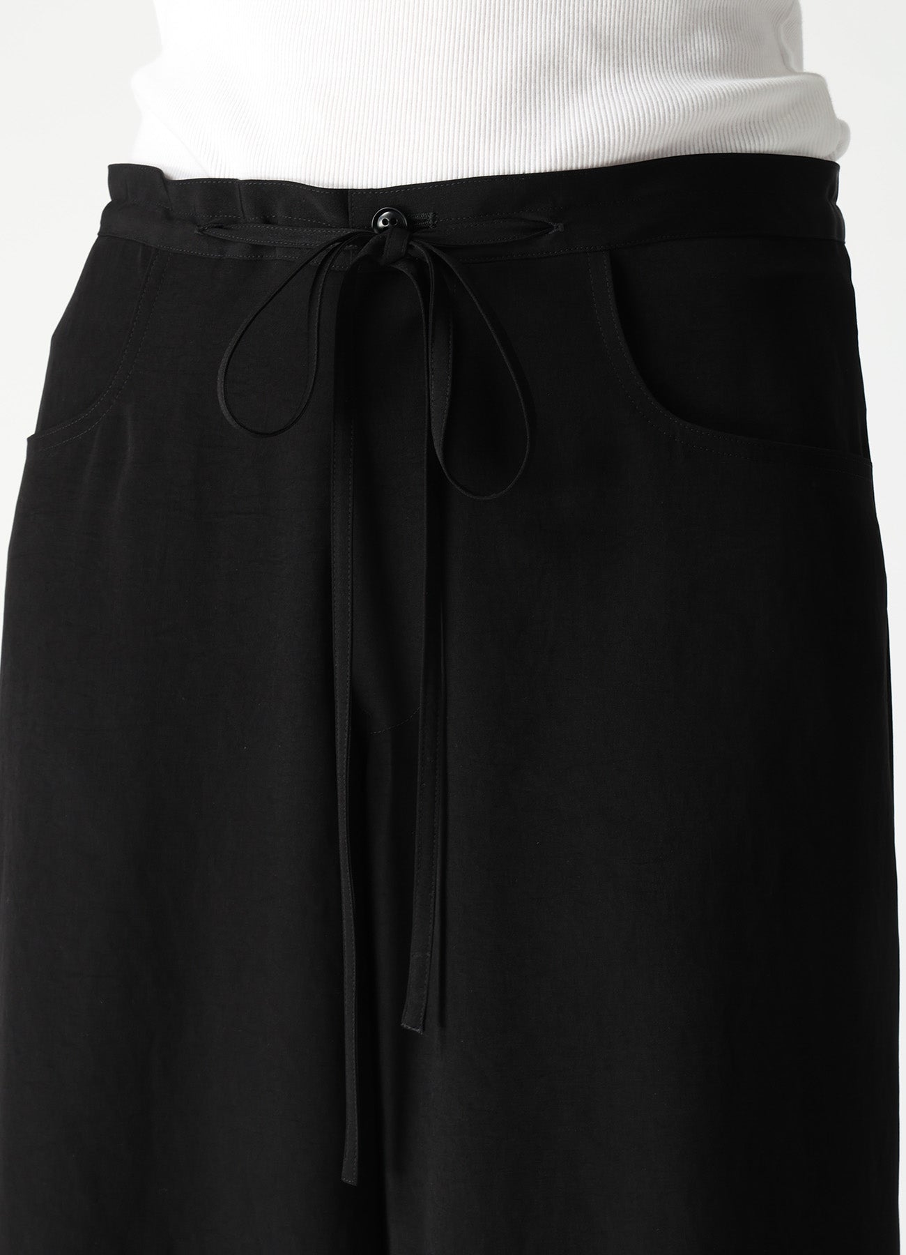 TA/PE CREPE DE CHINE WIDE PANTS