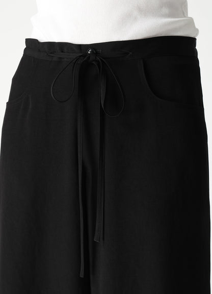 TA/PE CREPE DE CHINE WIDE PANTS