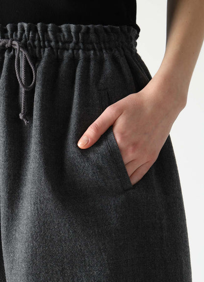 WOOL VIYELLA STRING PANTS